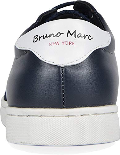 Bruno Marc Hombre Zapatillas de Cordones Casual Cómodo Zapatos NY-03 Marina Talla 10 US / 43 EU