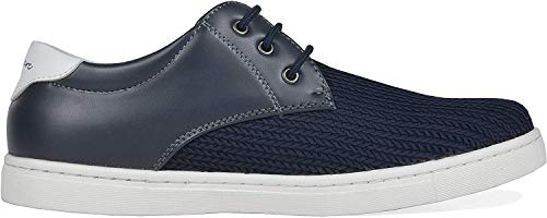 Bruno Marc Hombre Zapatillas de Cordones Casual Cómodo Zapatos NY-03 Marina Talla 10 US / 43 EU