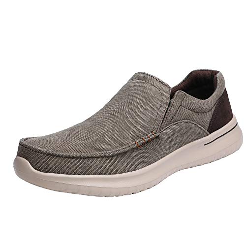 Bruno Marc Hombre Zapatillas de Deporte Ligero Zapatos Casuales Malla Deportivos Aire Libre para Caminar DOCKEY Marrón 46 EU/12 US