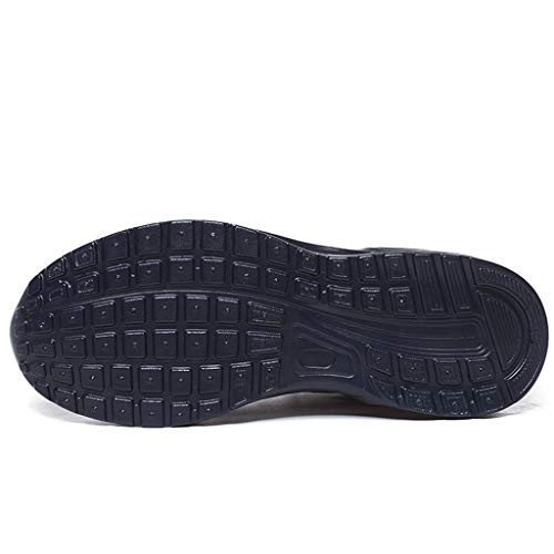 BUBUDENG Zapatillas Casual para Deporte Mujer de Senderismo para Mujer, de Malla Ligera, Transpirables, cómodas Zapatos para Caminar Mesh Running Transpirable Aumentar Más Altos Sneakers