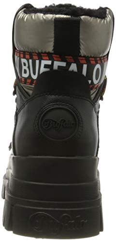 BUFFALO Aspha NC Fur, Zapatillas Mujer, Black, 38 EU