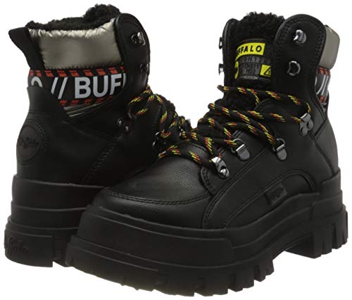 BUFFALO Aspha NC Fur, Zapatillas Mujer, Black, 38 EU
