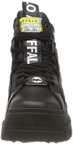 BUFFALO Aspha NC Mid, Zapatillas Mujer, Black, 37 EU