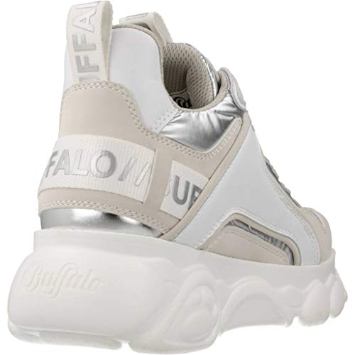 Buffalo Calzado Deportivo Mujer Triplet Hollow para Mujer Blanco 39 EU