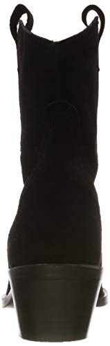 Buffalo Fox, Botas Camperas Mujer, Negro (Black 001), 38 EU