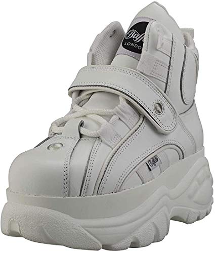 Buffalo London 1348-14 2.0, Zapatillas Mujer, Blanco, 39 EU
