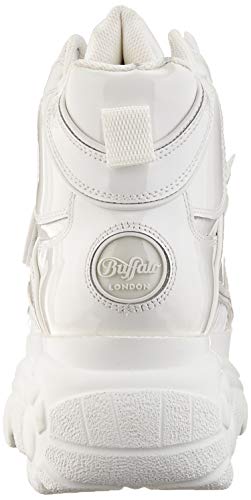 Buffalo London 1348-14 2.0, Zapatillas Mujer, Blanco, 39 EU