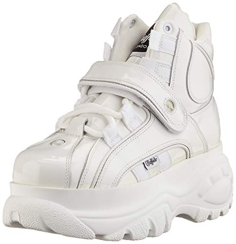 Buffalo London 1348-14 2.0, Zapatillas Mujer, Blanco, 39 EU