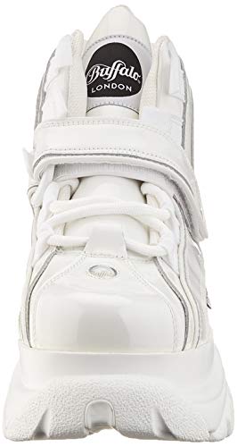 Buffalo London 1348-14 2.0, Zapatillas Mujer, Blanco, 39 EU