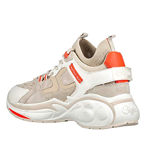 Buffalo Mellow S2, Zapatillas Altas Mujer, Beige (Cream 000), 38 EU