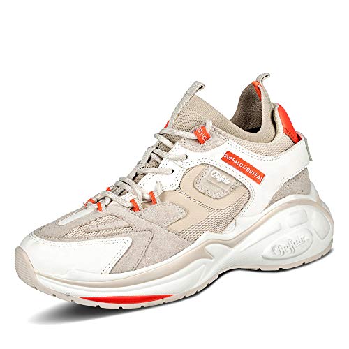 Buffalo Mellow S2, Zapatillas Altas Mujer, Beige (Cream 000), 38 EU