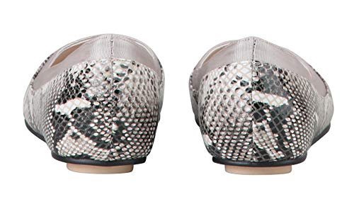 Buffalo Mujer Bailarinas, Merceditas ANNELIE 2, señora Bailarinas Clásicas, Zapatos Planos,Zapatos de Verano,Elegantes,Natural Beige,38 EU / 5 UK