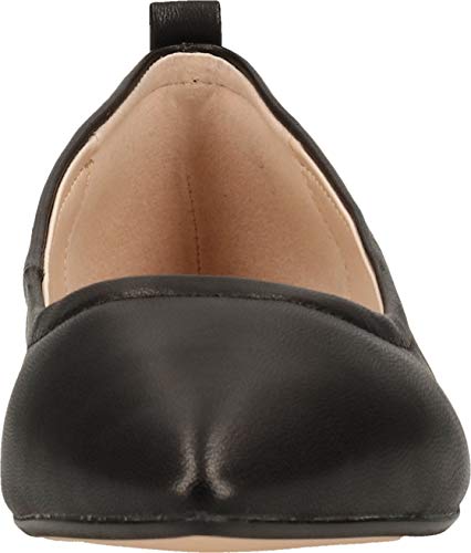 Buffalo Mujer Bailarinas, Merceditas Jolie, señora Bailarinas Clásicas, Zapatos Planos,Zapatos de Verano,clásicamente Elegantes,Black,39 EU / 6 UK