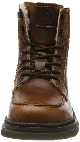 bugatti 321793501200 - Botines de Cuero Hombre, Color Marrón, Talla 42 EU