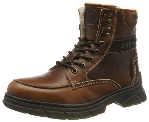 bugatti 321793501200 - Botines de Cuero Hombre, Color Marrón, Talla 42 EU