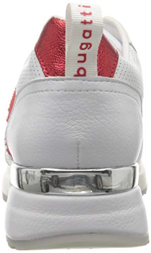 bugatti 411772035050, Zapatillas Mujer, Blanco Blanco Red 2030, 39 EU