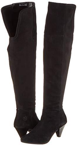 bugatti 411798333464, Botas Altas. Mujer, Negro 1010, 37 EU