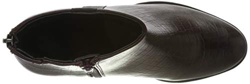 bugatti 411804311900, Botines Mujer, Rojo (Bordo/Animal Print 3582), 40 EU