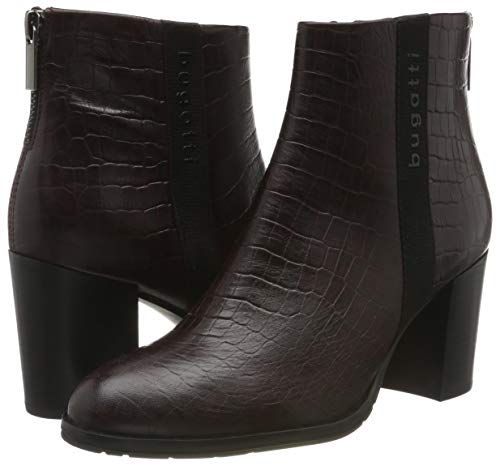 bugatti 411804311900, Botines Mujer, Rojo (Bordo/Animal Print 3582), 40 EU