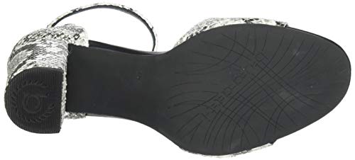 bugatti 411911803800, Sandalia con Pulsera Mujer, Blanco Reptile Print White 8320, 37 EU