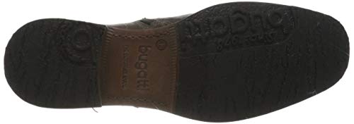 bugatti Salva Eco, Botas Cortas al Tobillo Hombre, Color Gris Oscuro, 45 EU