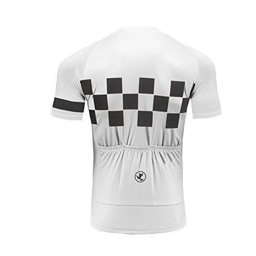 BurningBikewear Uglyfrog Maillot Ciclismo Hombre Verano Moda Manga Corta Ropa MTB Jersey Bicicleta Tops Cómodo Transpirable Secado Rápido DXMZ12F
