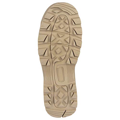 BW-ONLINE-SHOP SWAT Security Tactical - Botas con cremallera, color Beige, talla 42 EU