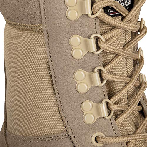 BW-ONLINE-SHOP SWAT Security Tactical - Botas con cremallera, color Beige, talla 42 EU