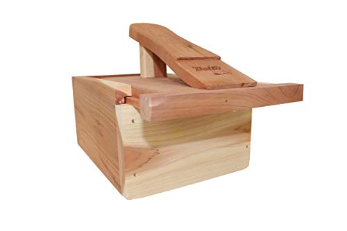 Caja para el cuidado del calzado de madera de cedro, nuevo con productos Solitaire para el cuidado de los zapatos bien arreglados