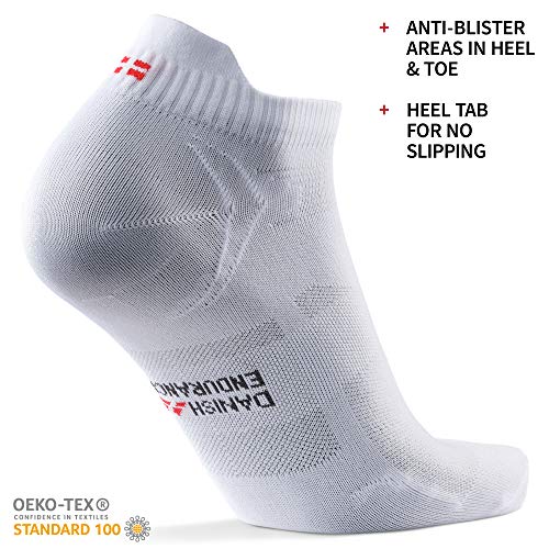 Calcetines de Deporte Low Cut Pack de 3 (Blanco, EU 43-47)