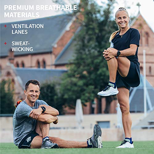 Calcetines de Deporte Low Cut Pack de 3 (Blanco, EU 43-47)