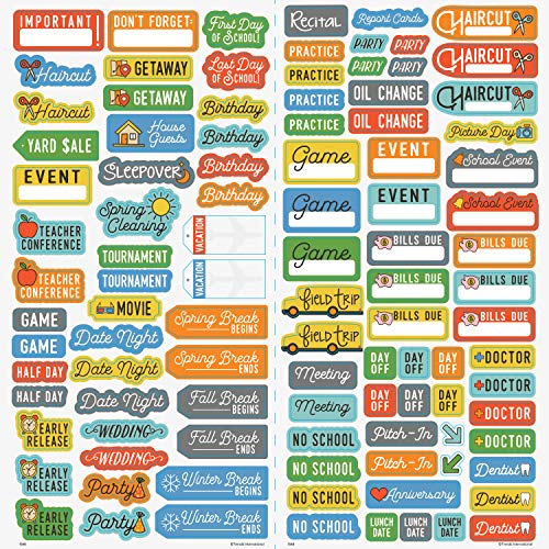 Calendario de caballos 2021 paquete – Deluxe 2021 caballos Mini calendario con más de 100 pegatinas calendario (regalos para amantes de los caballos, suministros de oficina)