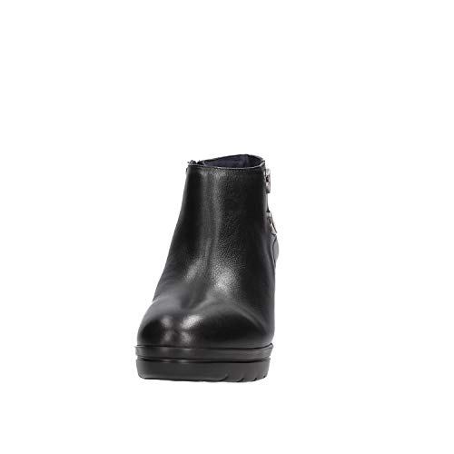 CALLAGHAN - Botín - Tacón - Cremallera - Piel - Negro - 40