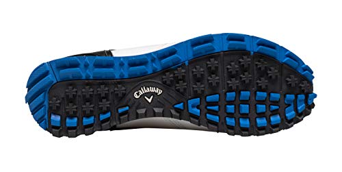 Callaway Apex Junior Waterproof Spikeless, Zapatillas de Golf, Blanco/Negro, 37 EU