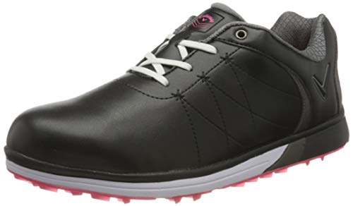 Callaway HALO Pro, Zapatillas de Golf Mujer, Blanco Blanco Negro 50, 41 EU