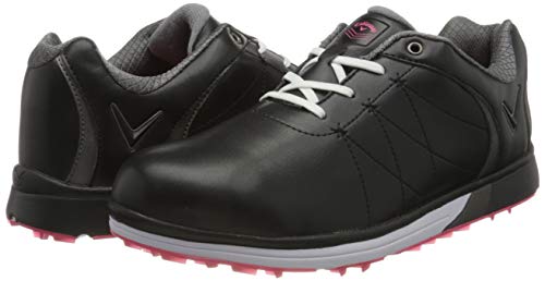 Callaway HALO Pro, Zapatillas de Golf Mujer, Blanco Blanco Negro 50, 41 EU