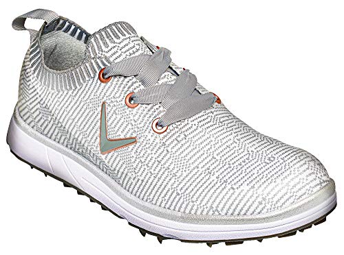 Callaway W636 Solaire-Lady, Zapatos de Golf Mujer, Blanco/Gris, 39 EU
