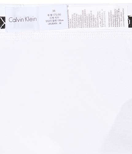 Calvin Klein Cotton Stretch-3er Slip, Multicolor (I03 White, Red ginger, Pyro blue), M (Pack de 3) para Hombre