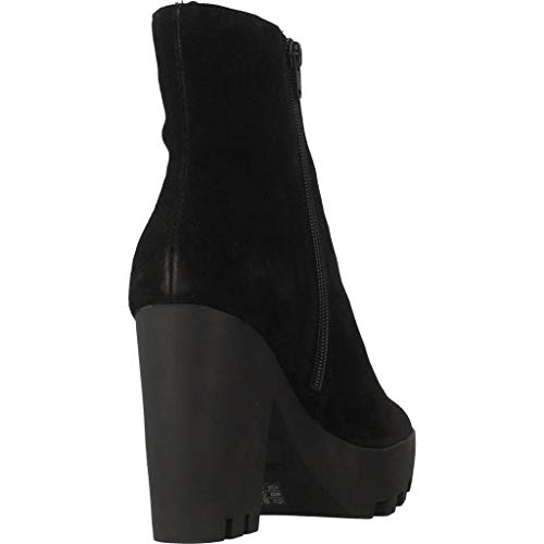 Calvin Klein Jeans Serina Suede, Botines Mujer, Negro (Black 000), 41 EU