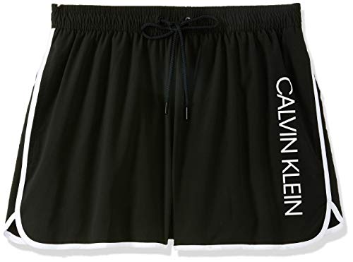 Calvin Klein Short Runner Pantalones Cortos, Negro (Pvh Black Beh), X-Large (Pack de 2) para Hombre