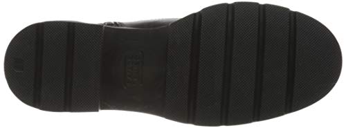 camel active Leaf, Botas de Moda Mujer, Negro, 38 EU