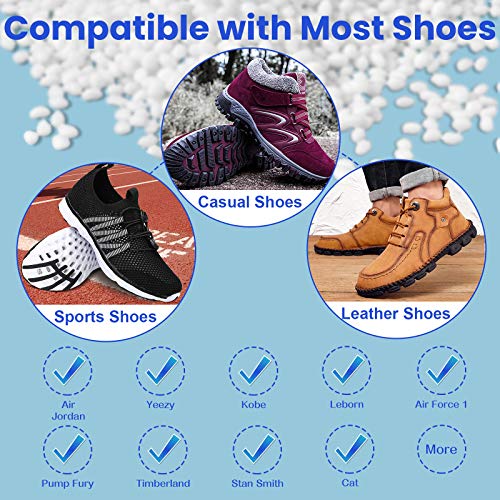 Camfosy - Hormas para zapatos, 3 ParesPreventor de pliegues de zapatos Protectores antiarrugas para protectores de zapatillas para las arrugas de los dedos del pie Adecuado para hombres mujeres
