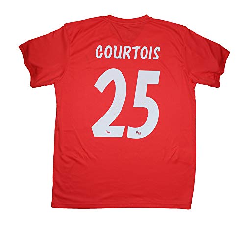 Camiseta Portero Adulto Real Madrid - Replica Autorizada - Courtois 25 (L)