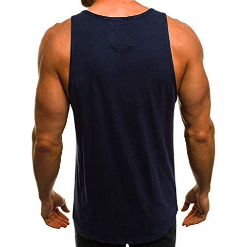 Camisetas sin Mangas de Escalada para Hombre Letras Impresión Camisa Fitness Tirantes Deportes Sudaderas Uniforme de Baloncesto Moda Básica T-Shirt Muscle Gym Tank Tops riou