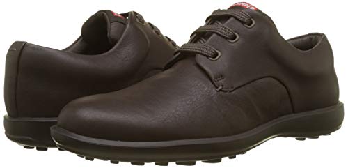 Camper Atom Work Zapatos de cordones Oxford, para Hombre, Marrón, 45 EU