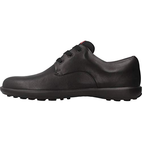 Camper Atom Work Zapatos de cordones Oxford, para Hombre, Negro, 43 EU