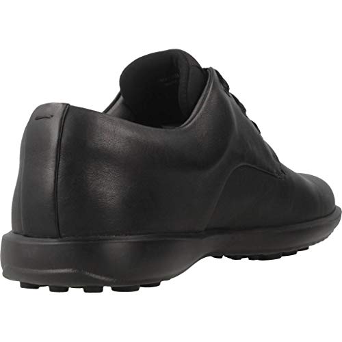Camper Atom Work Zapatos de cordones Oxford, para Hombre, Negro, 43 EU