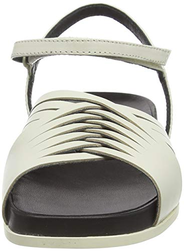 Camper Atonika, Sandalias con Punta Abierta Niñas, Rosa (Light Beige 270), 35 EU