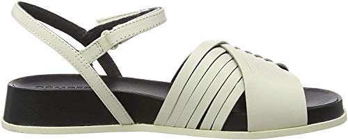 Camper Atonika, Sandalias con Punta Abierta Niñas, Rosa (Light Beige 270), 35 EU