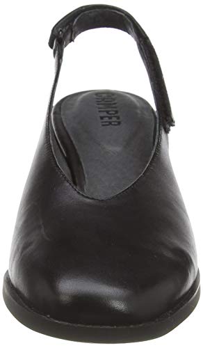 Camper Brooke, Zapatos de Talón Abierto Mujer, Negro Black 1, 36 EU